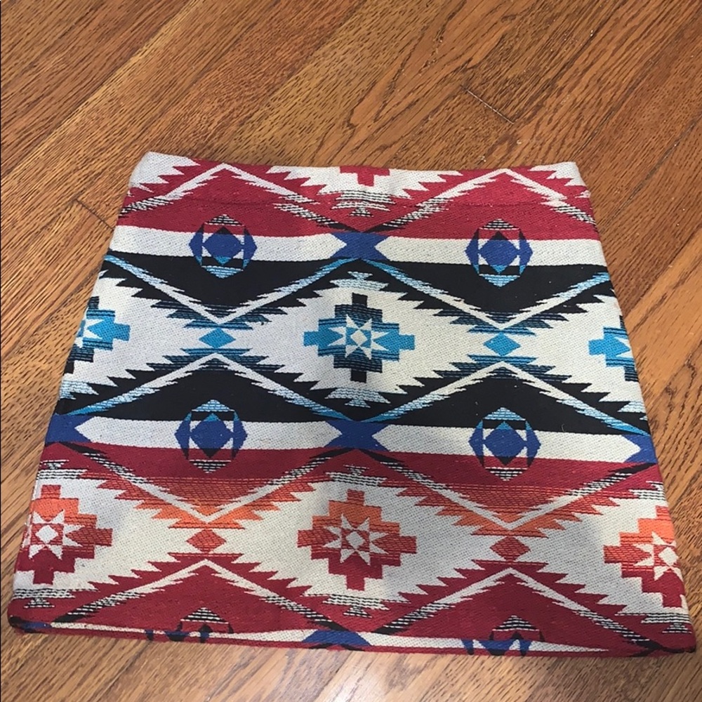 Aztec TopShop skirt